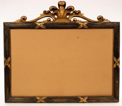 Appraisal: A black and gold coloured picture frame with Prince of