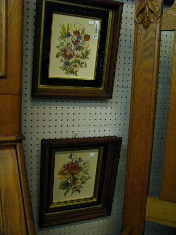 Appraisal: Group of Victorian Wall Accessories including a pair of framed