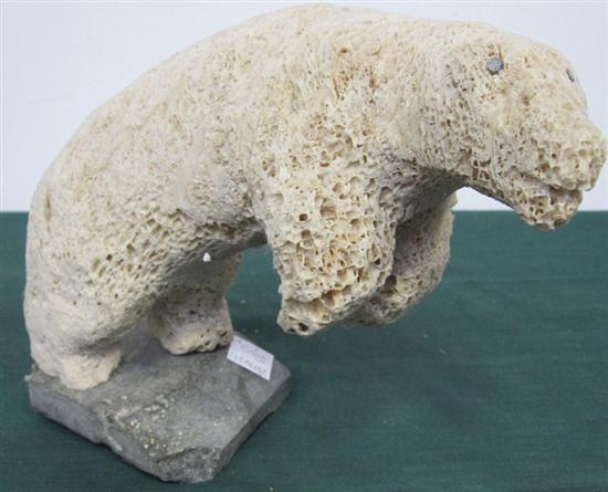 Appraisal: ELIJAH CLYDE RIVER NANOOK GROUP TH C Rearing Polar Bear