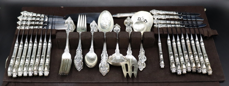 Appraisal: STERLING TOWLE EL GRANDE STERLING FLATWARE SET Comprised of individual