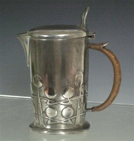 Appraisal: ARCHIBALD KNOX FOR LIBERTY CO 'TUDRIC' HOT WATER JUG CIRCA