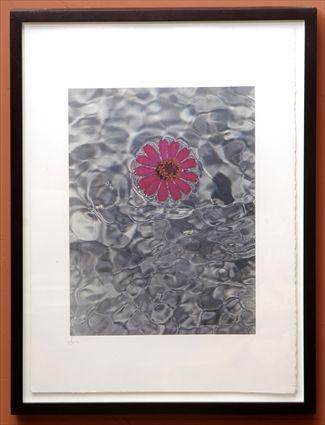 Appraisal: AMERICAN SCHOOL LIQUID BUD Color photogravure x in initialed below