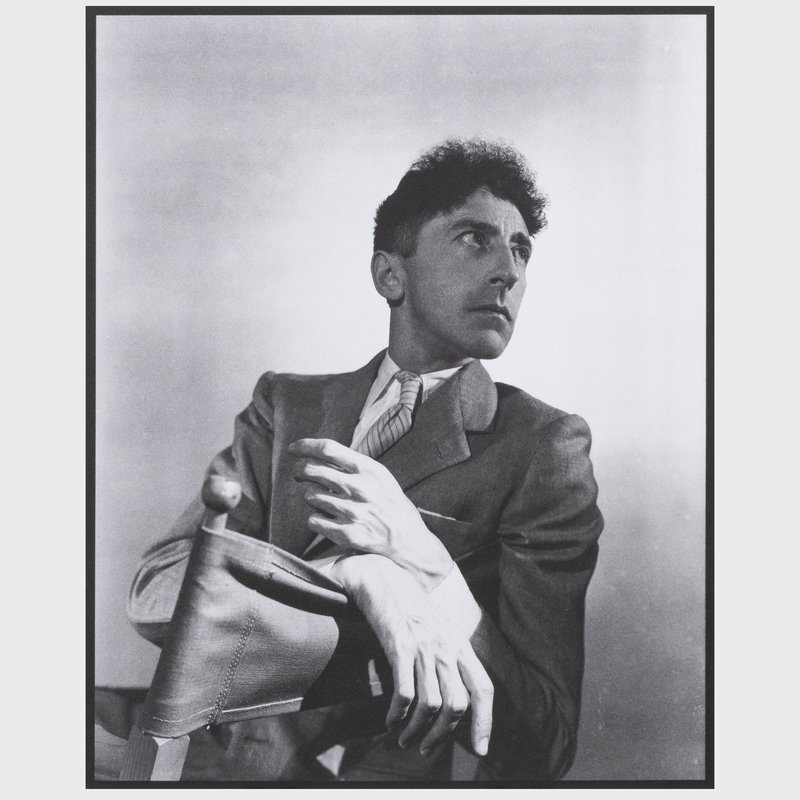 Appraisal: Yousuf Karsh - Jean Cocteau Gelatin silver print unmarked together