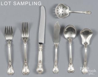 Appraisal: Gorham sterling silver flatware service S Kirk Son sterling silver