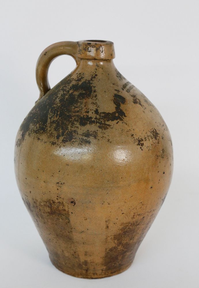 Appraisal: th Century Edmands Co Stoneware Jug th Century Edmands Co