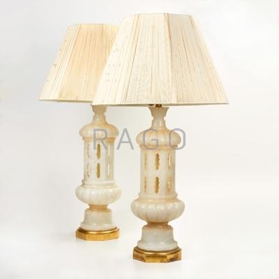 Appraisal: MARBRO LAMP CO Pair of table lamps Los Angeles CA