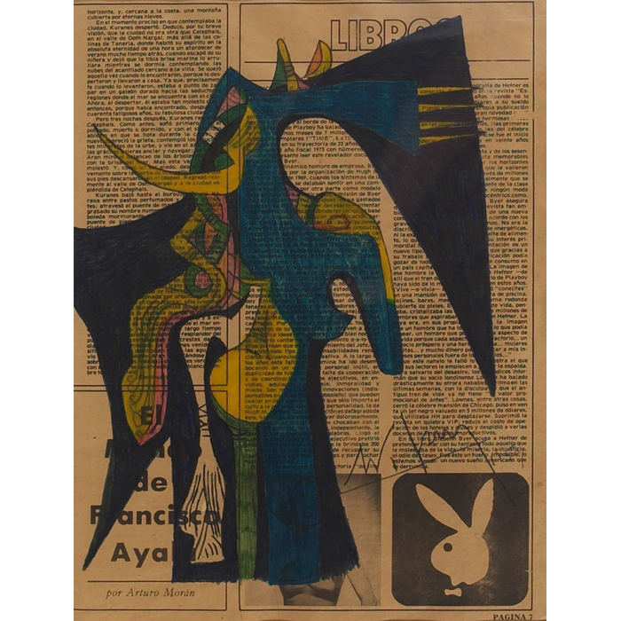 Appraisal: Wifredo Lam Cuban European - Untitled Horse Woman c pen