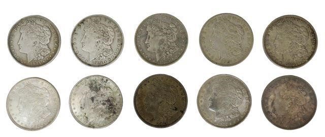 Appraisal: lot of U S Morgan Silver Dollars D