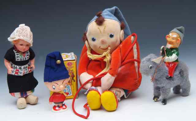 Appraisal: A TH CENTURY NODDY CHARACTER 'MUFF' together with a Noddy