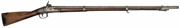 Appraisal: Model Percussion Conversion Musket cal smooth bore barrel three barrel