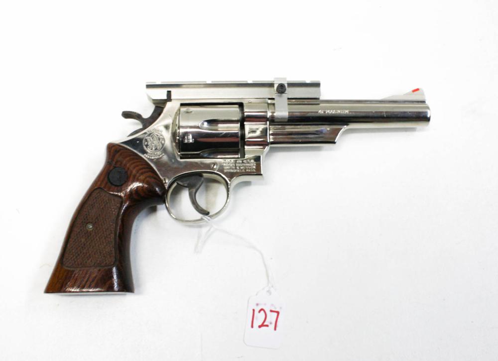 Appraisal: SMITH AND WESSON MODEL DOUBLE ACTION REVOLVER magnum caliber barrel