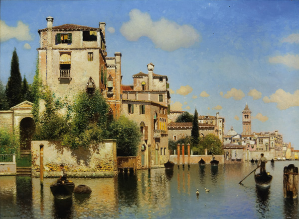 Appraisal: SMITH HENRY PEMBER American - Summer Day in Venice oil