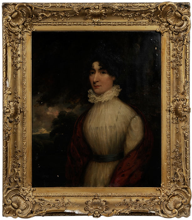 Appraisal: British School late th early th century Portrait of Woman