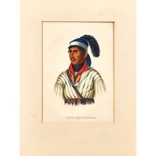 Appraisal: TH C NATIVE AMERICAN PRINTS Twenty three hand-colored lithographs from