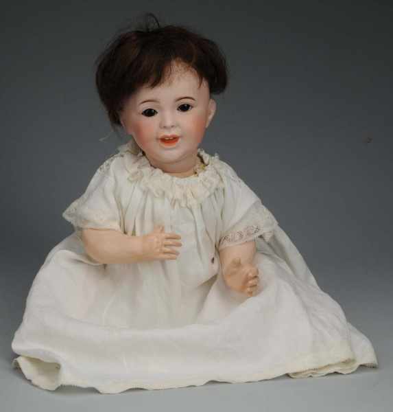 Appraisal: SFBJ French Bisque Character Baby Doll Description Mold repaired and