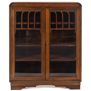 Appraisal: An Art Deco Mahogany Cabinet Circa Height x width x