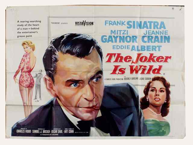 Appraisal: THE JOKER IS WILD Paramount drama starring Frank Sinatra British