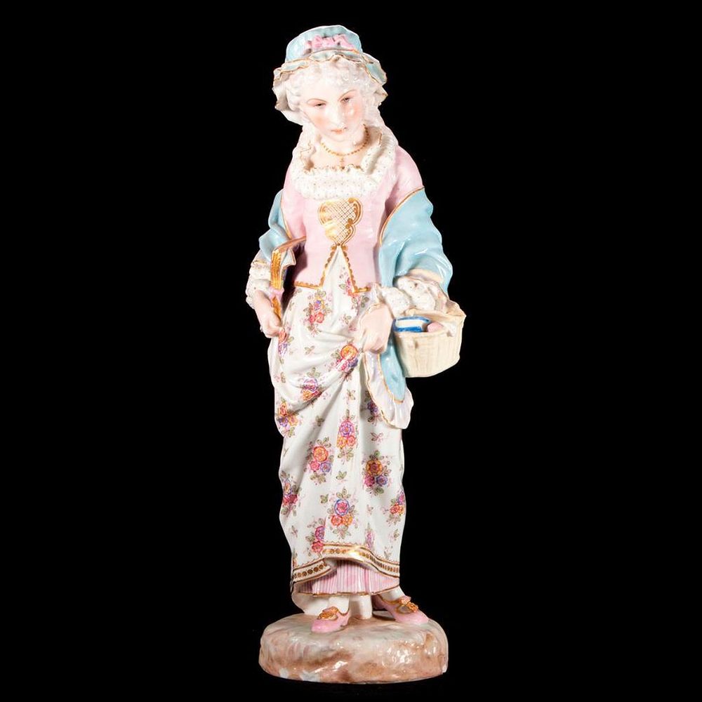 Appraisal: French Vion and Baury porcelain figure A fine French Vion