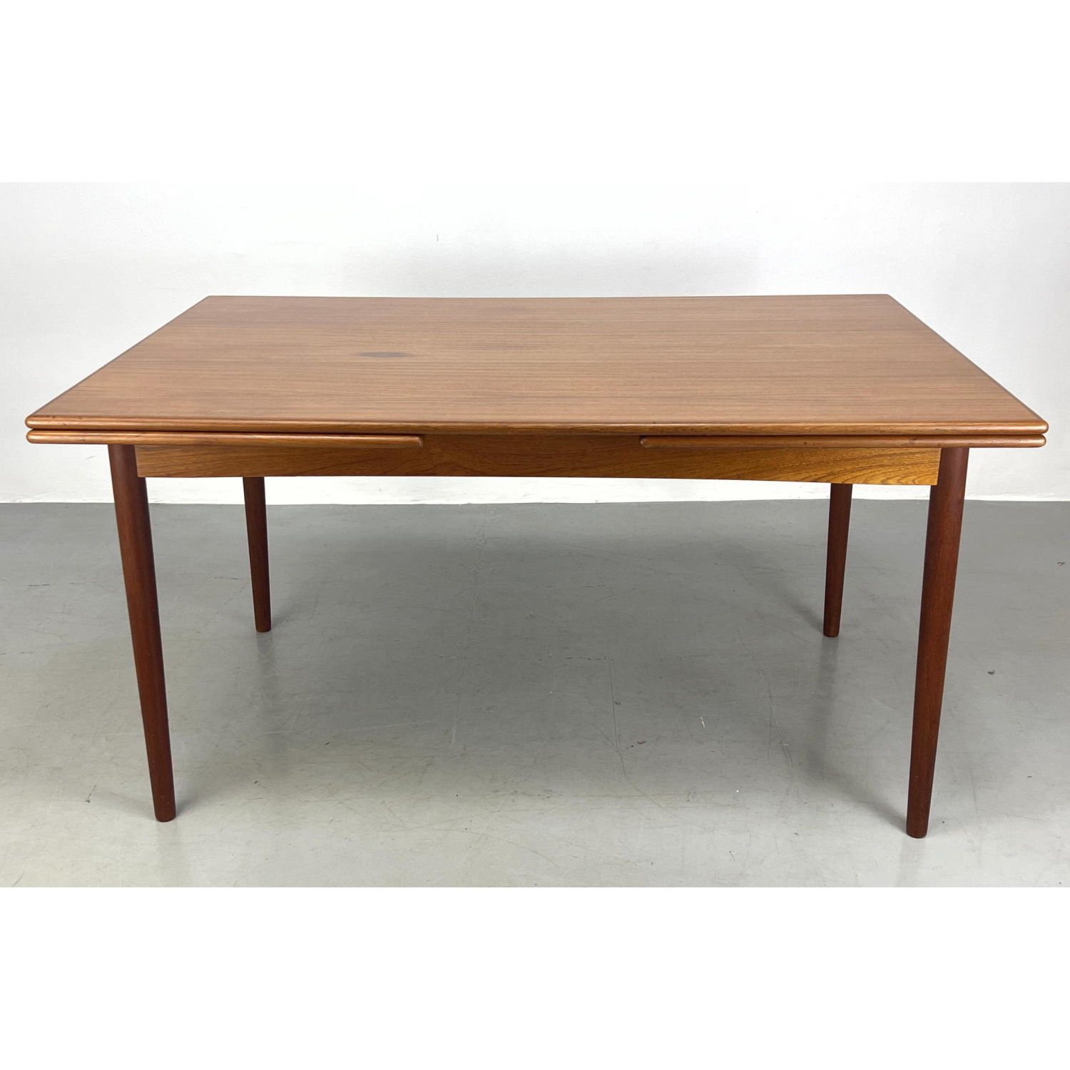 Appraisal: Georg Petersens Danish Modern Teak Refractory Dining Table Includes -