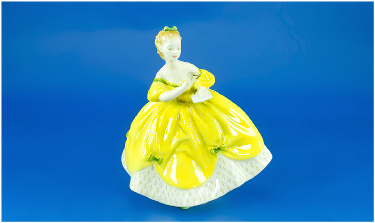 Appraisal: Royal Doulton Figure The Last Waltz Yellow and White Dress