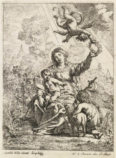 Appraisal: CORNELIS SCHUT Group of etchings Subjects are mainly the Holy