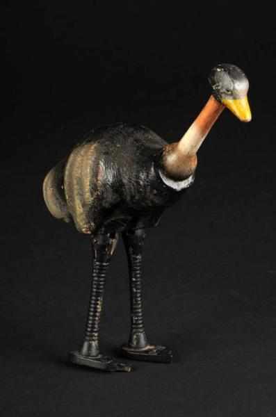 Appraisal: Schoenhut All Wood Ostrich Description American Ca Part of the