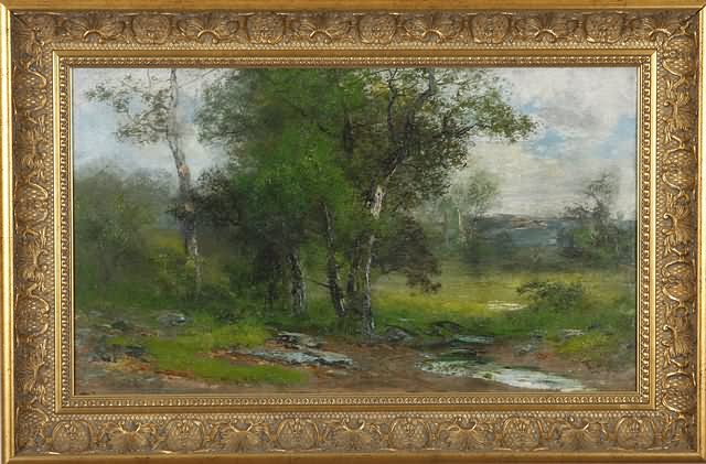 Appraisal: Landscape oil on canvas x SLL C H Shearer relined