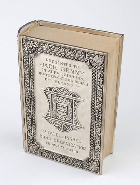 Appraisal: A Jack Benny Bible given to him by a Jewish