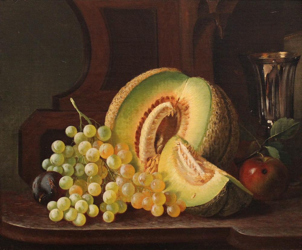 Appraisal: ANDREW JOHN HENRY WAY AMERICAN - STILL LIFE WITH GRAPES