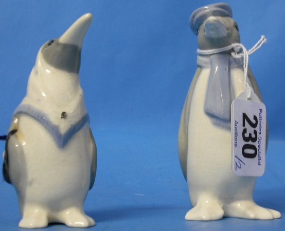 Appraisal: Wade s Comical figures Mr MRS Penguin height cm