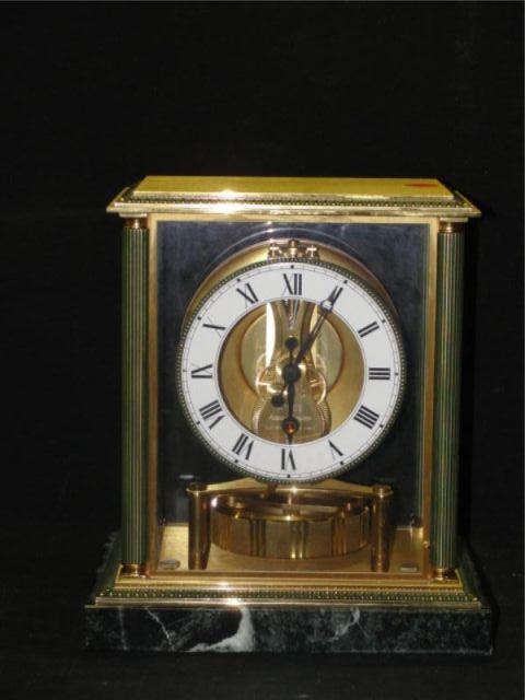 Appraisal: Jaeger Le Coultre Atmos Clock From a Central Park West