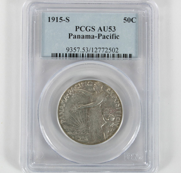 Appraisal: -S Panama Pacific Exposition Half Dollar PCGS AU