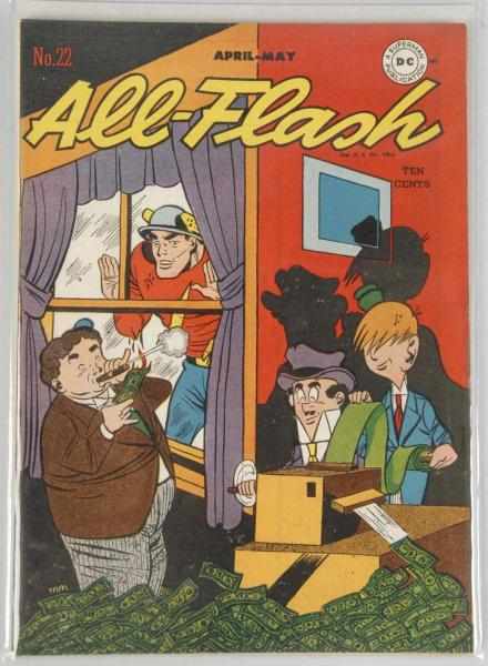 Appraisal: All-Flash Comics No Description This comic maintains cover gloss lays