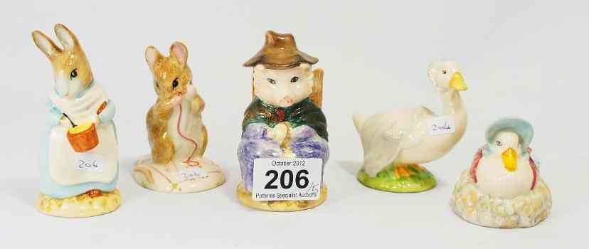 Appraisal: Royal Albert Beatrix Potter Figures And this Little Pig had