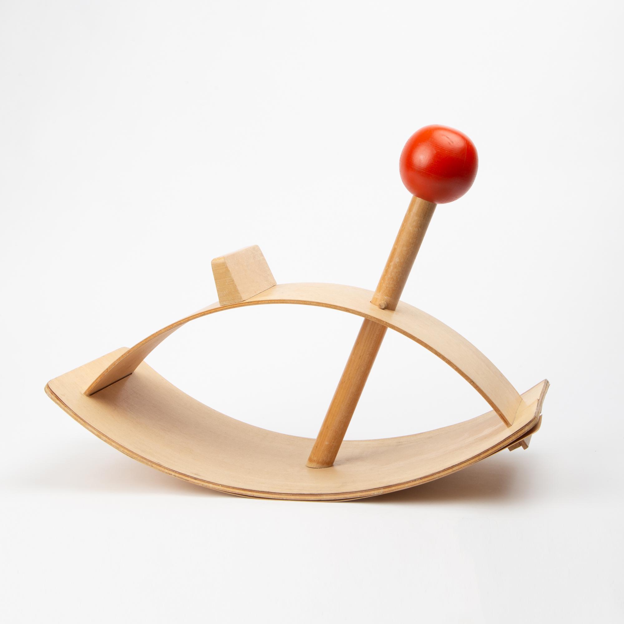 Appraisal: CREATIVE PLAYTHINGS MODERNIST ROCKING HORSE Gloria Caranica for Creative Playthings