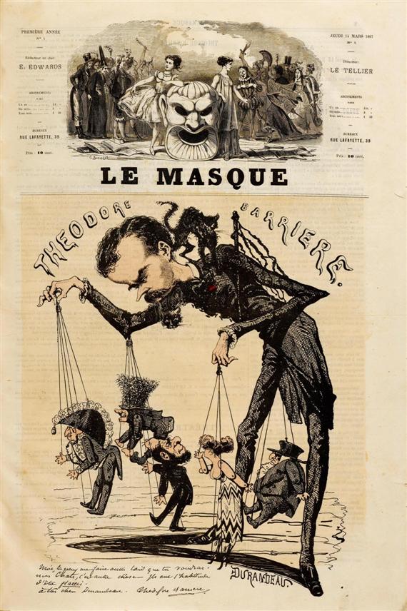 Appraisal: LE MASQUE Semaine th trale illustr e From n March