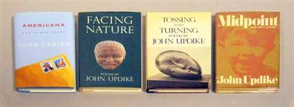 Appraisal: vols Updike John Poetry Collections - Signed Copies Midpoint New