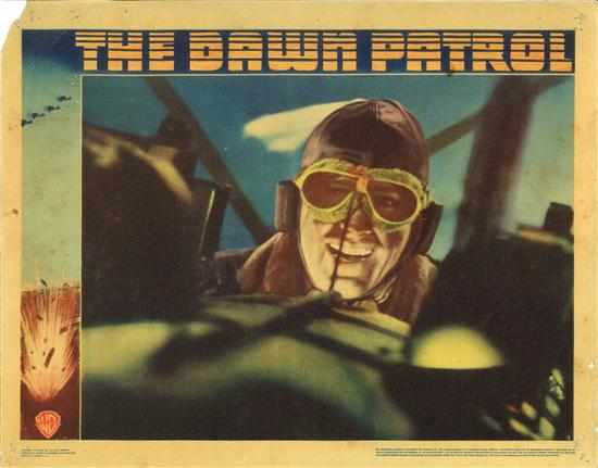 Appraisal: Dawn Patrol Warner Bros lobby cards pinholes to and damage