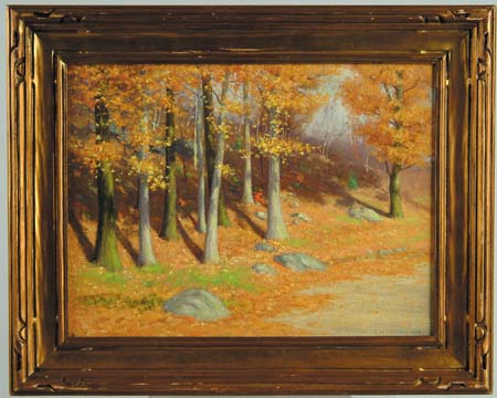 Appraisal: FRED H DANIELS American - EARLY NOVEMBER WALTHAM MASS Oil