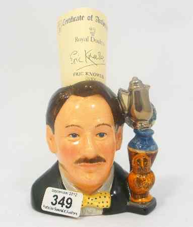 Appraisal: Royal Doulton Small Character Jug Eric Knowles D Limited Edition