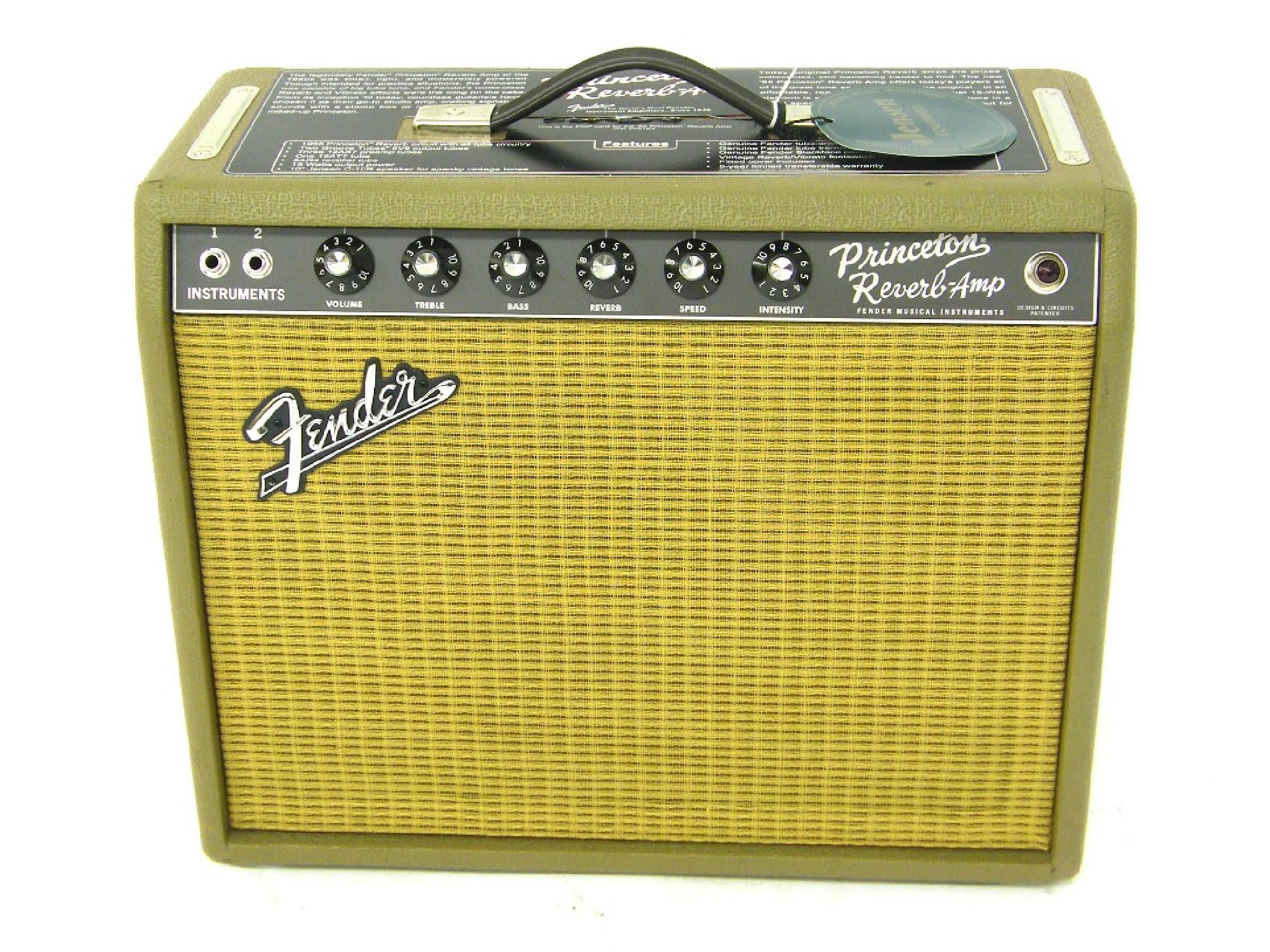 Appraisal: Fender Princeton Reverb-amp electrics in working order as new