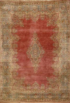 Appraisal: Kirman Medallion Carpet ft in x ft in Provenance The