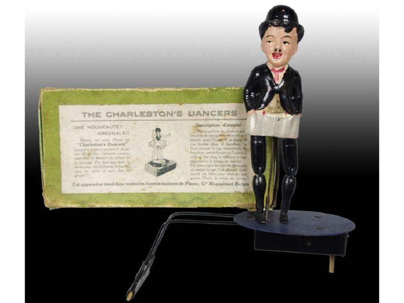 Appraisal: Very Unusual French Charlie Chaplin Celluloid Danc Description '' Made