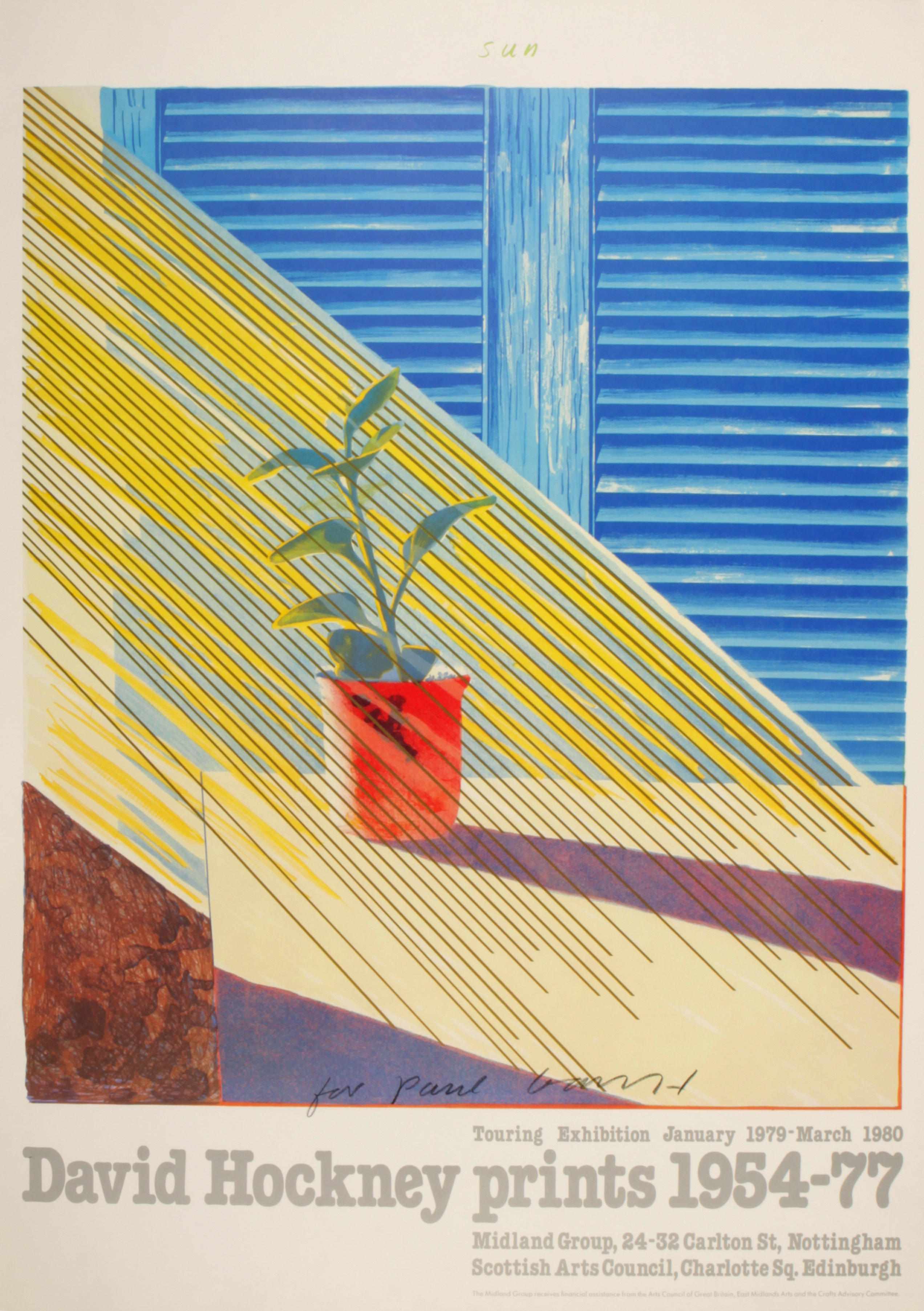 Appraisal: David Hockney British born David Hockney Prints - David Hockney