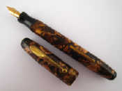 Appraisal: A Parker Parkette fountain pen in iridescent brown Made in