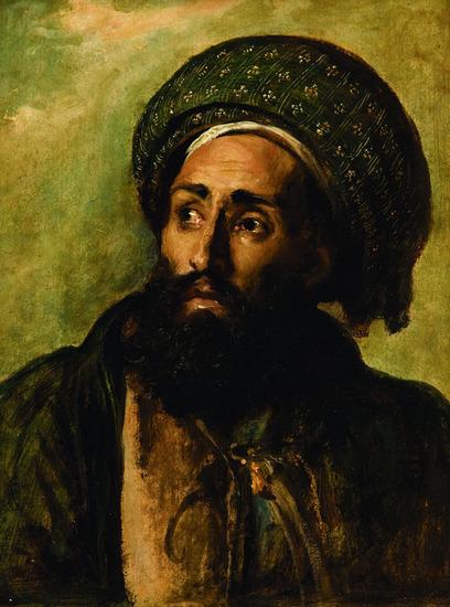 Appraisal: William Etty - A Mohammedan Oil on panel x in