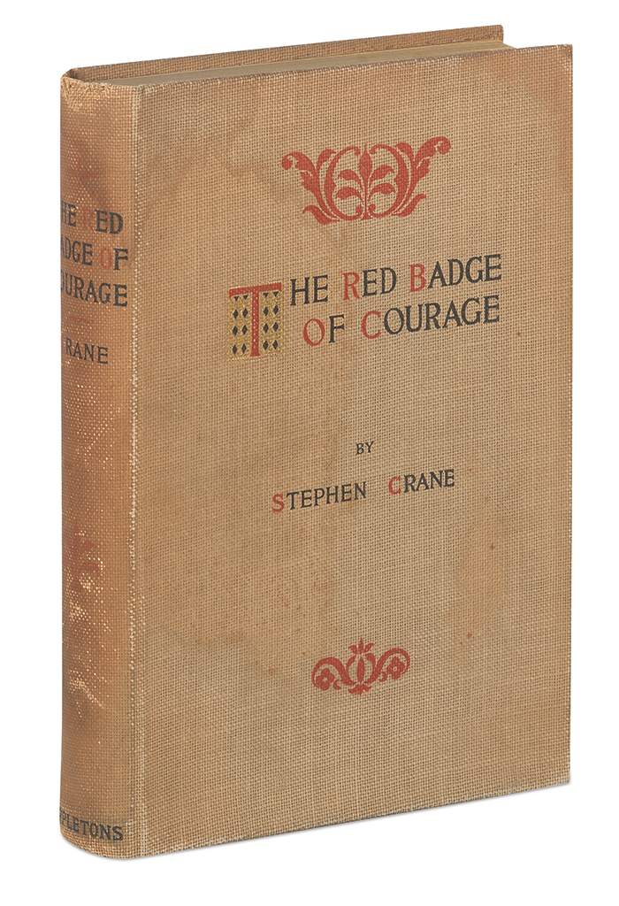 Appraisal: CRANE STEPHEN The Red Badge of Courage Title-page in red