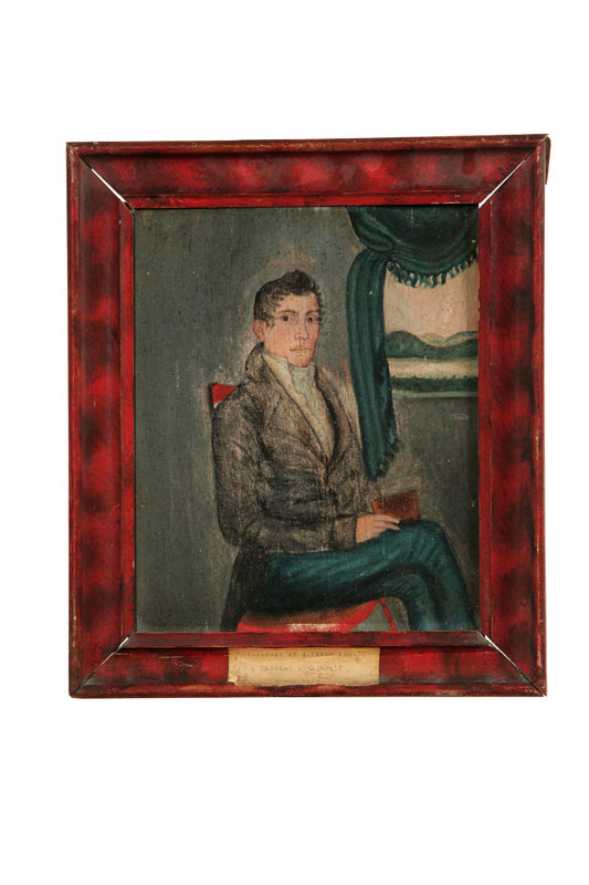 Appraisal: PORTRAIT OF A GENTLEMAN AMERICAN SCHOOL EARLY TH CENTURY Oil