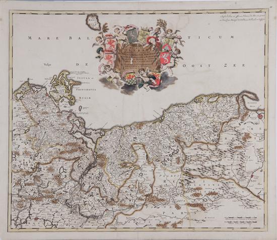 Appraisal: Early maps Europe by Braun Coronelli De Wit Jansson Ortelius