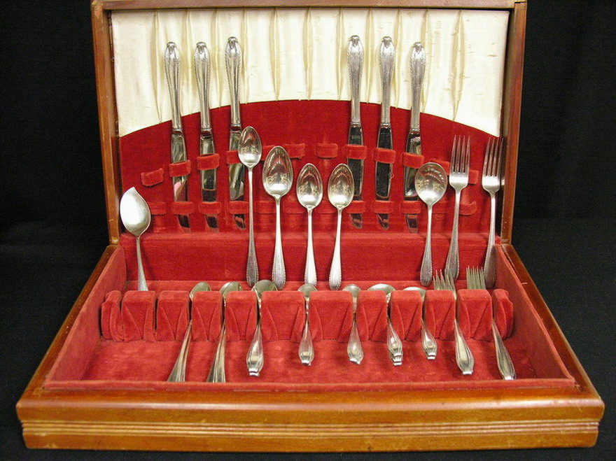 Appraisal: PC WALLICE STERLING REMBRANT FLATWARE Includes - Iced teaspoon -